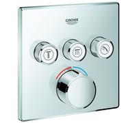 GROHE SmartControl - Mélangeur encastré pour 3 sorties chrome