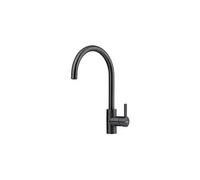 Mitigeur eos néo à bec - inox noir coloris inox noir