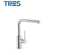 Mitigeur évier avec bec amovible chrome - TRES 162437