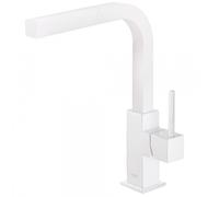 Mitigeur évier avec bec extractible Blanc Mat - TRES 006437BM