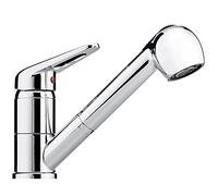 Franke Mitigeur Novara Plus – Douchette 2 jets extractible – Chromé Inox