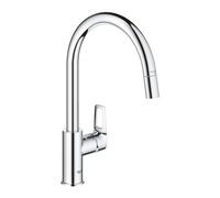 Mitigeur évier BAULOOP bec haut avec douchette extractible GROHE 30543000