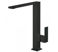 Mitigeur évier bec 34x10 mm Noir Mat - TRES 006486NM