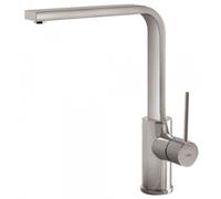 Mitigeur évier bec 35x15 mm Acier TOP TRES COLOR - TRES 062435AC