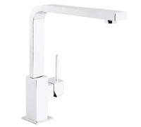 Mitigeur évier bec 35x15 mm Blanc Mat TOP TRES COLOR - TRES 030496BM