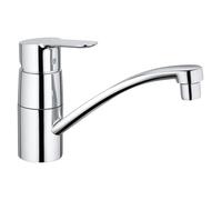GROHE Mitigeur d’évier BAUEDGE 31682000 monocommande chromé Gris G