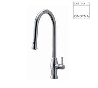 Mitigeur evier CANOVA avec douchette CHROME - CRISTINA - ONDYNA KA53051