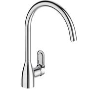 Mitigeur évier KUMIN - Bec tube orientable - Finition chrome - JACOB DELAFON