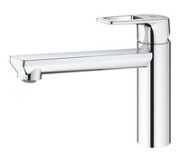 Grohe BauLoop mitigeur d'évier 31706000 chromé , orientable, bec moyen-haut