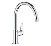 Mitigeur évier monocommande START CURVE GROHE 31554001 bec col de cygne - chrome