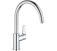 Mitigeur évier monocommande START CURVE GROHE 31554001 bec col de cygne - chrome