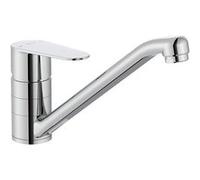 Mitigeur évier monotrou Victoria Plus - Roca - chromé avec flexible d'alimentation chromé G