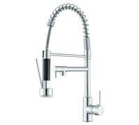 Mitigeur évier Pulvérisateur Double Fonction Robinet de Cuisine-Pivotante à 360 °Pulvérisateur à Nez de Robinet Avec éclairage LED 3 Couleurs,De Cuisine Robinet Douchette Chromé…