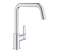 Mitigeur évier START GROHE 30470000 QuickFix Plus - bec haut- rotation 150° - chrome