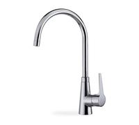 Mitigeur Evier - TEKA - Chrome col de cygne - Cartouche céramique - Anti-corrosion - Anti-bactérien