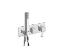Mitigeur façade externe pour douche murale 3 sorties QUADRI HYDROTHERAPIE - CRISTINA ONDYNA QM61051