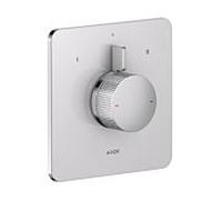 Mitigeur Hansgrohe AXOR Citterio C 49451000, 2 sorties, chromé , encastré, coupe cubique