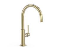 Mitigeur haut avec manette latérale pour lavabo Cava Doré - TRES 26290402CA