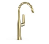 Mitigeur haut avec manette latérale pour lavabo Loft Cava doré - TRES 22264701CA