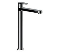 MITIGEUR HAUT EN LAITON CHROMÉ POUR LAVABO DE SALLE DE BAINS AMALFI