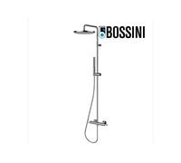 Mitigeur kit colonne de douche murale chromé thermostatique Apice - Bossini L10507030