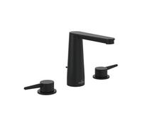 Mitigeur lavabo 3 trous VILLEROY ET BOCH Conum sans tirette Noir mat