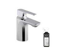 Mitigeur lavabo Aleo+ sans tirette + nettoyant Briochin