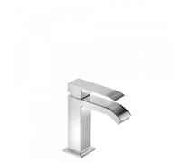 Mitigeur lavabo avec bec cascade Chrome TRES CUADRO - TRES 00610101