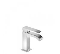 Mitigeur lavabo avec bec cascade Chrome TRES CUADRO - TRES 00610101