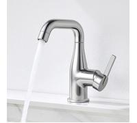 Mitigeur lavabo - CECIPA MAX - Bec rotatif 360° chromé - Sans plomb - Cartouche céramique 500k - Mousseur anticalcaire