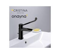 Mitigeur lavabo clinic pmr black mat - CRISTINA ONDYNA PC22113