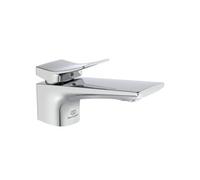 Mitigeur lavabo Conca avec tirette et vidage chrome