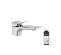 Mitigeur lavabo Conca chrome + nettoyant Briochin