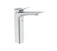 Mitigeur lavabo Conca réhaussé sans tirette sans vidage chrome