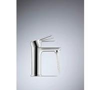 Duravit Mitigeur lavabo D‑Code M DC1023001010 FreshStart/MinusFlow, bonde clic-clac, chrome brillant