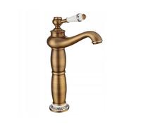 Mitigeur Lavabo en Laiton SILLA - Robinet économique en eau - Retro Doré - BR1910