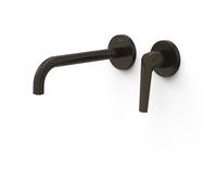 Mitigeur lavabo encastré bec 237 mm Noir Bronze - TRES 28130022KMB