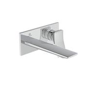 Ideal Standard Kit de montage finition Conca A7371AA fixation murale en saillie, 180 mm, chromée