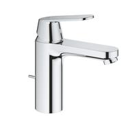 Mitigeur lavabo EUROSMART GROHE 23325000 - taille M - bec droit - avec vidage - chrome