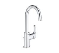 Mitigeur lavabo EUROSMART GROHE 23537002 - taille L - col de cygne - chrome