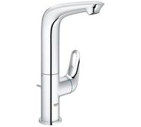 GROHE Mitigeur lavabo Eurostyle 23569003 – Chromé, Taille L, Poignée ouverte, Garniture de vidage