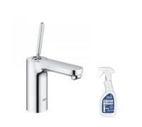 Mitigeur lavabo GROHE Quickfix Get Joystick taille M chromé + nettoyant GrohClean