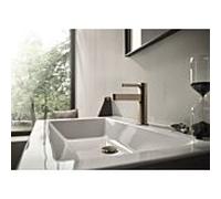 Mitigeur lavabo hansgrohe Finoris 76012140 ComfortZone 100, avec bonde à ouverture par pression, bronze brossé