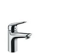 Mitigeur lavabo Hansgrohe Novus 100 71036000 chromé, basse pression, avec bonde.