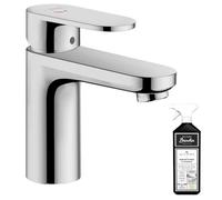 Mitigeur lavabo Vernis Blend 70 CoolStart avec tirette et vidage Chromé + nettoyant Briochin