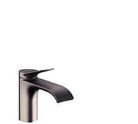 Mitigeur lavabo Hansgrohe Vivenis 75010340 avec bonde clic-clac, finition chrome noir brossé