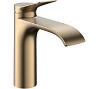 hansgrohe Vivenis Mitigeur monocommandé pour lavabo 110 avec vidage à tirette, saillie 146mm, CoolStart, 75023140, Couleur: Bronze brossé