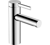 Mitigeur lavabo Hansgrohe Zesis S 74725000, saillie 115 mm, tirette, métal, chromé