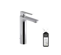 Mitigeur lavabo haut Aleo+ avec vidage + nettoyant Briochin