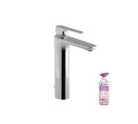 Mitigeur lavabo haut Aleo+ avec vidage + nettoyant Briochin